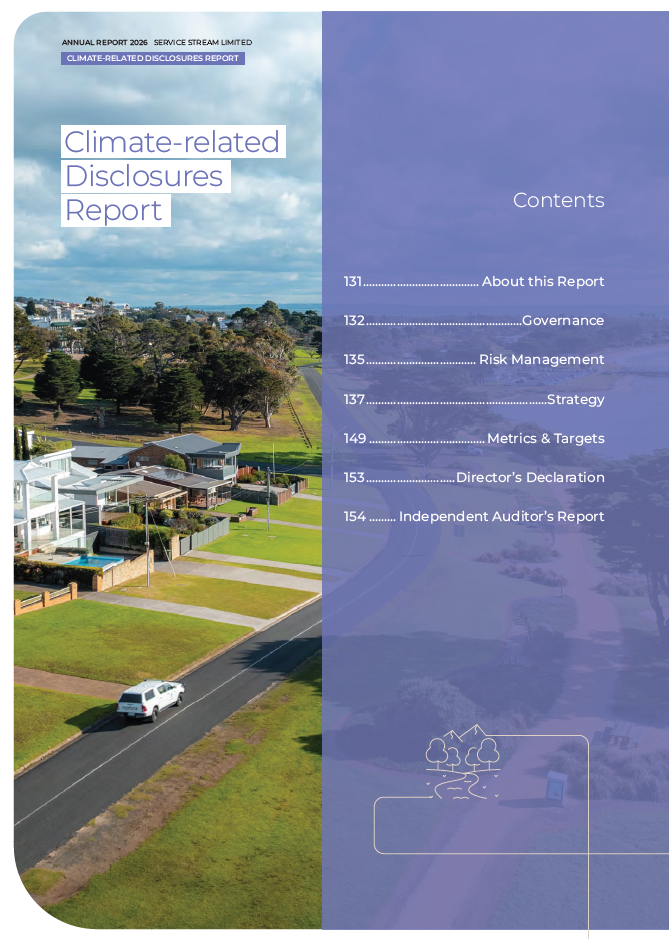Climate related Disclosures Report title page