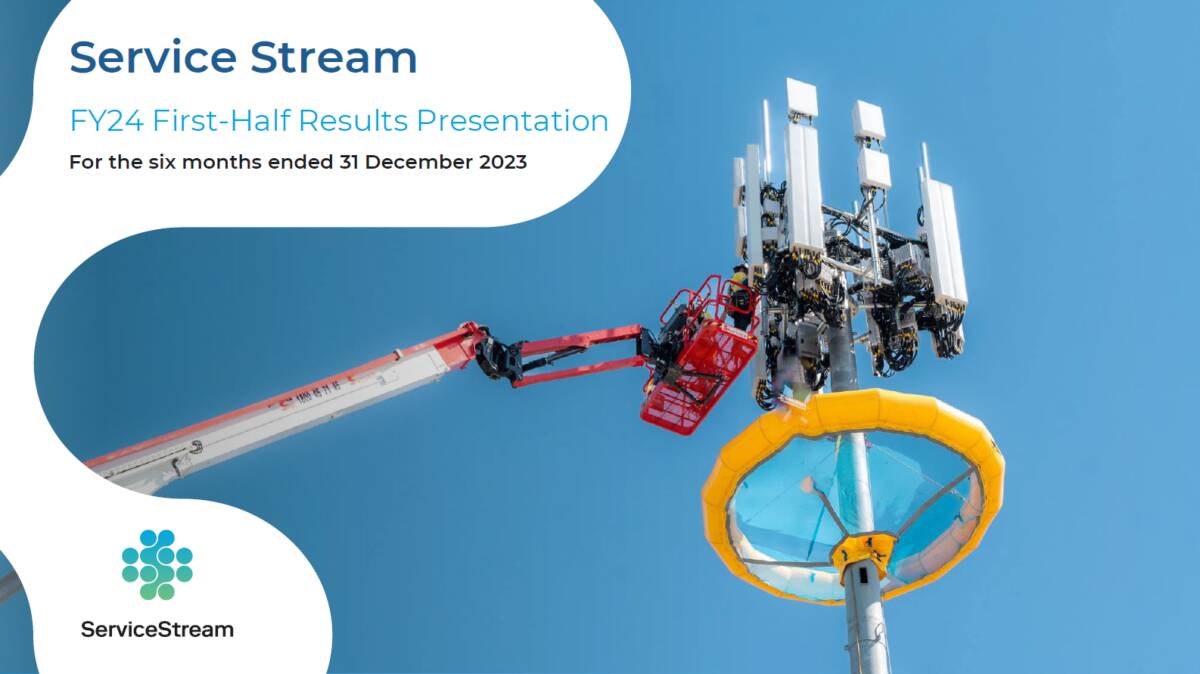 FY24 Half Year Results Market Presentation cover