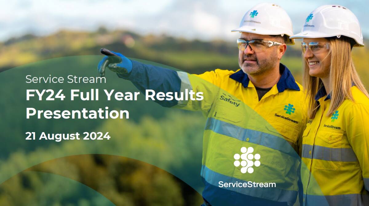 FY24 Full Year Results Market Presentation cover