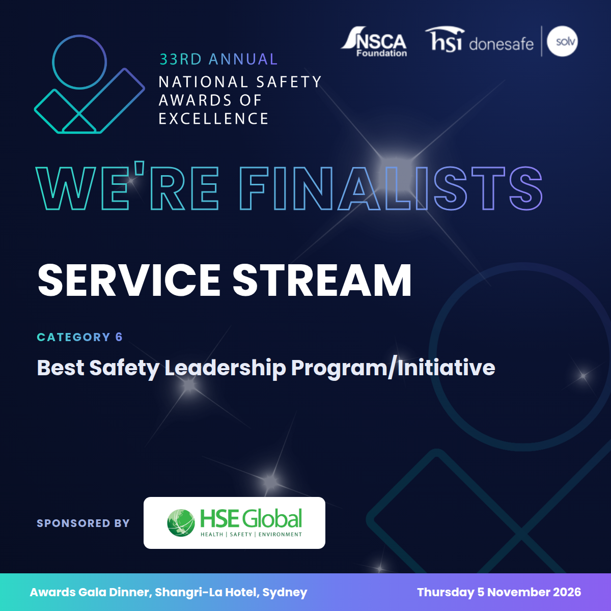 Cat 6 Service Stream Tile