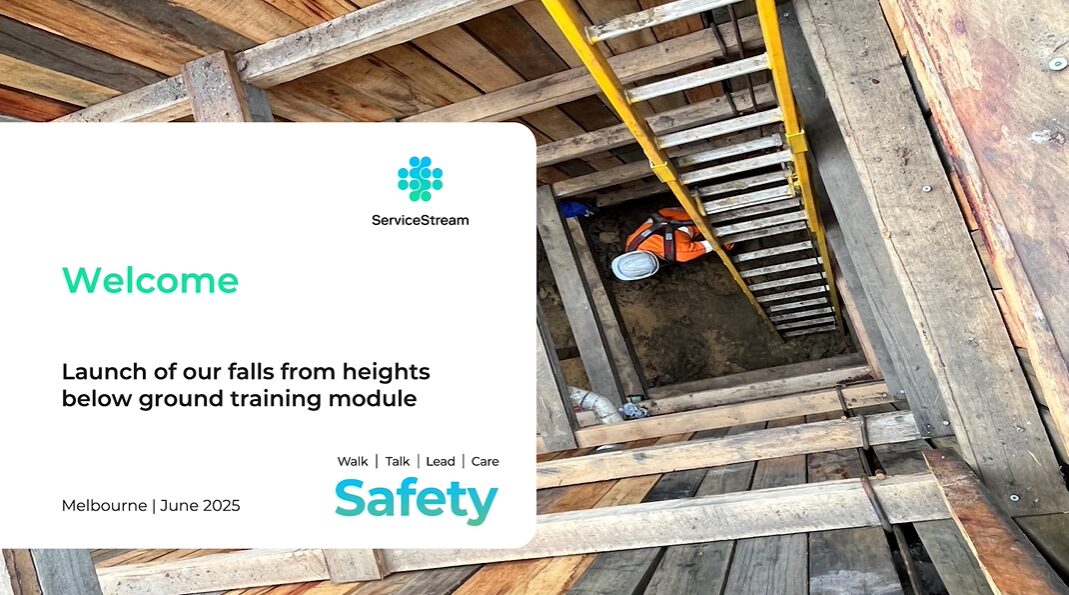 Below Ground training launch